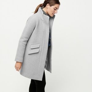 J Crew Women’s Cocoon Italian Wool Coat